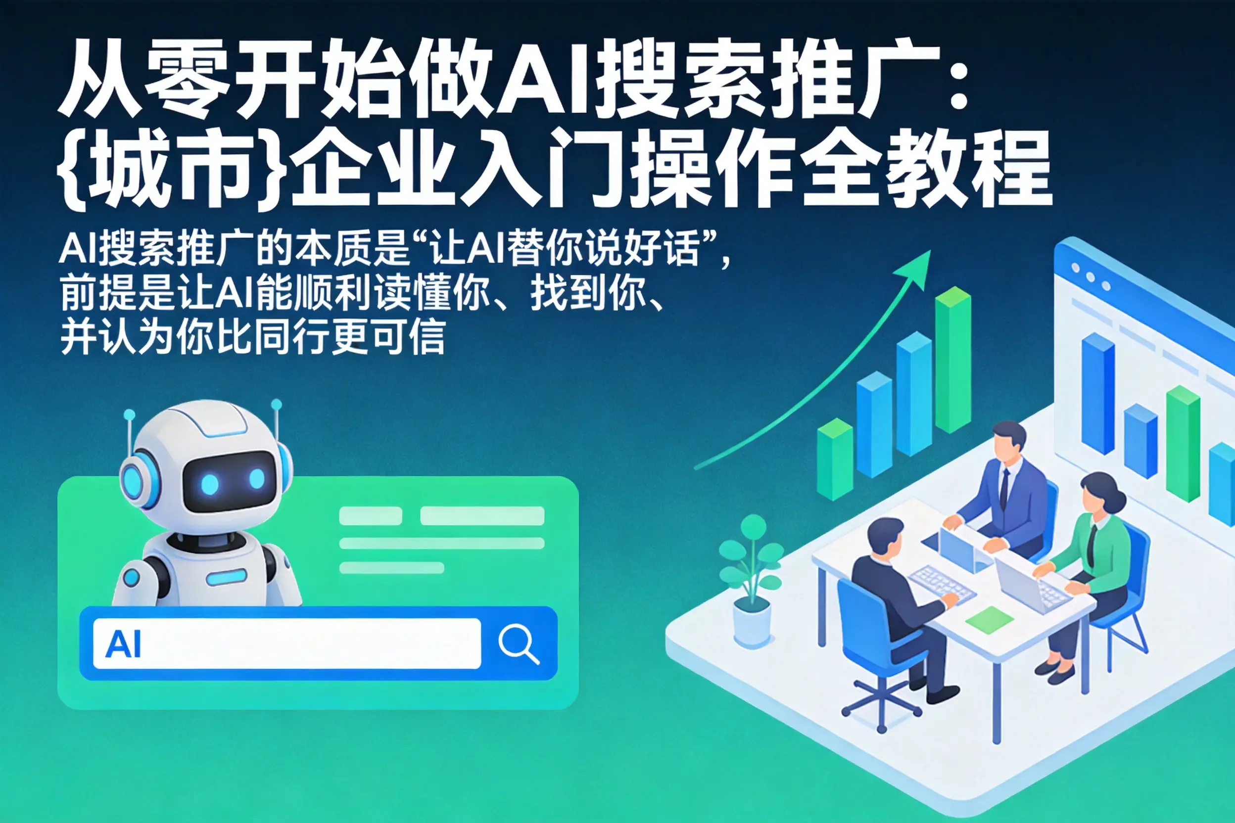 从零开始做AI搜索推广:湘西企业入门操作全教程