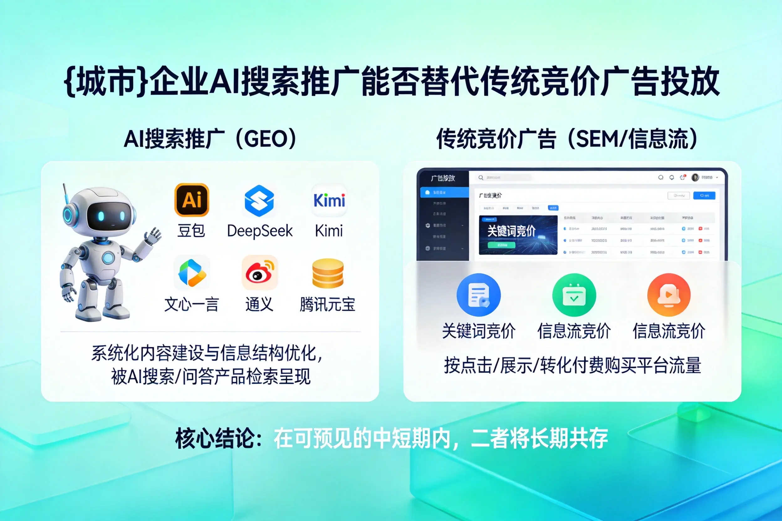 湘西企业AI搜索推广能否替代传统竞价广告投放