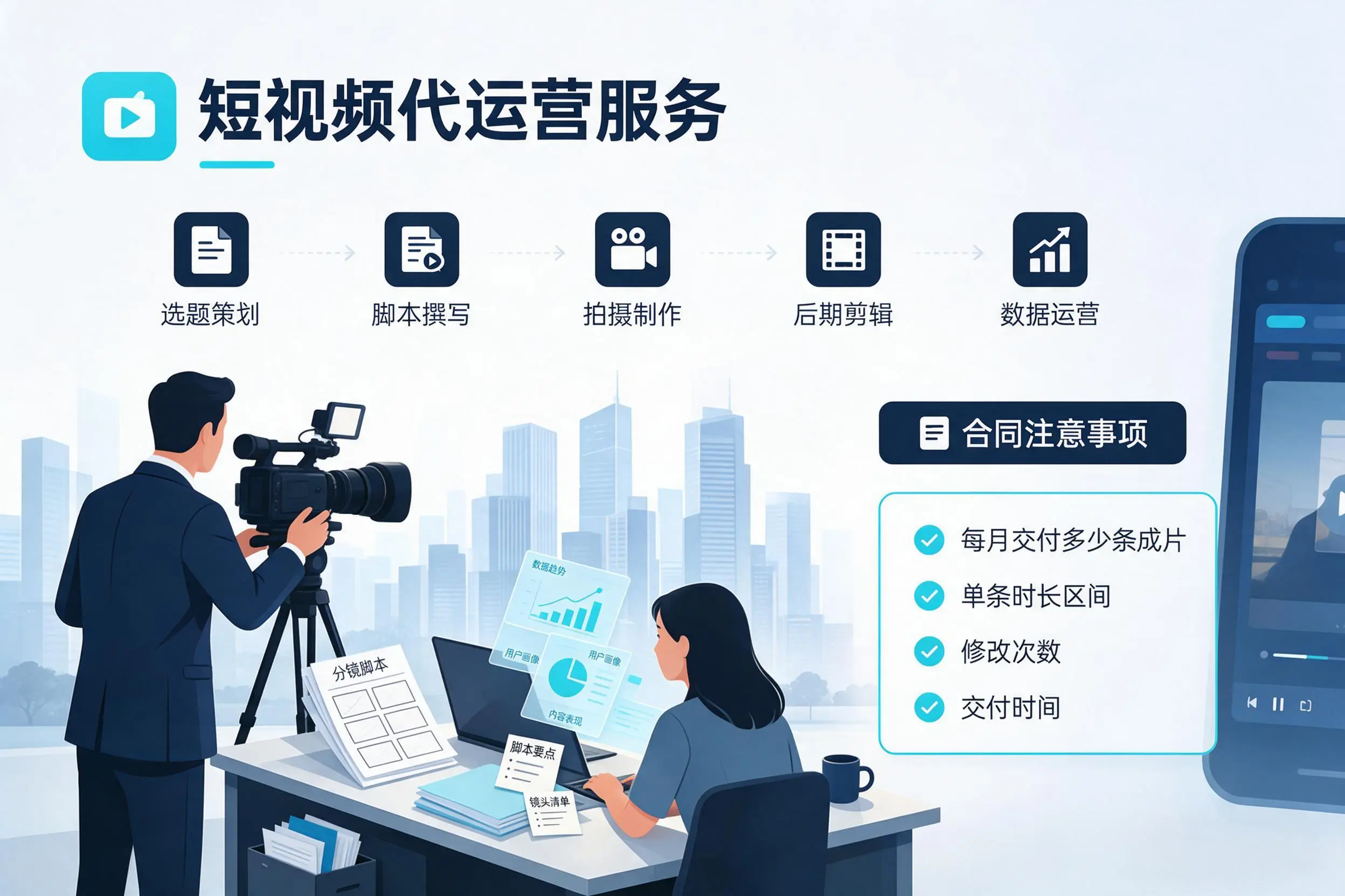 短视频代运营包含哪些服务？湘西企业常见问题科普