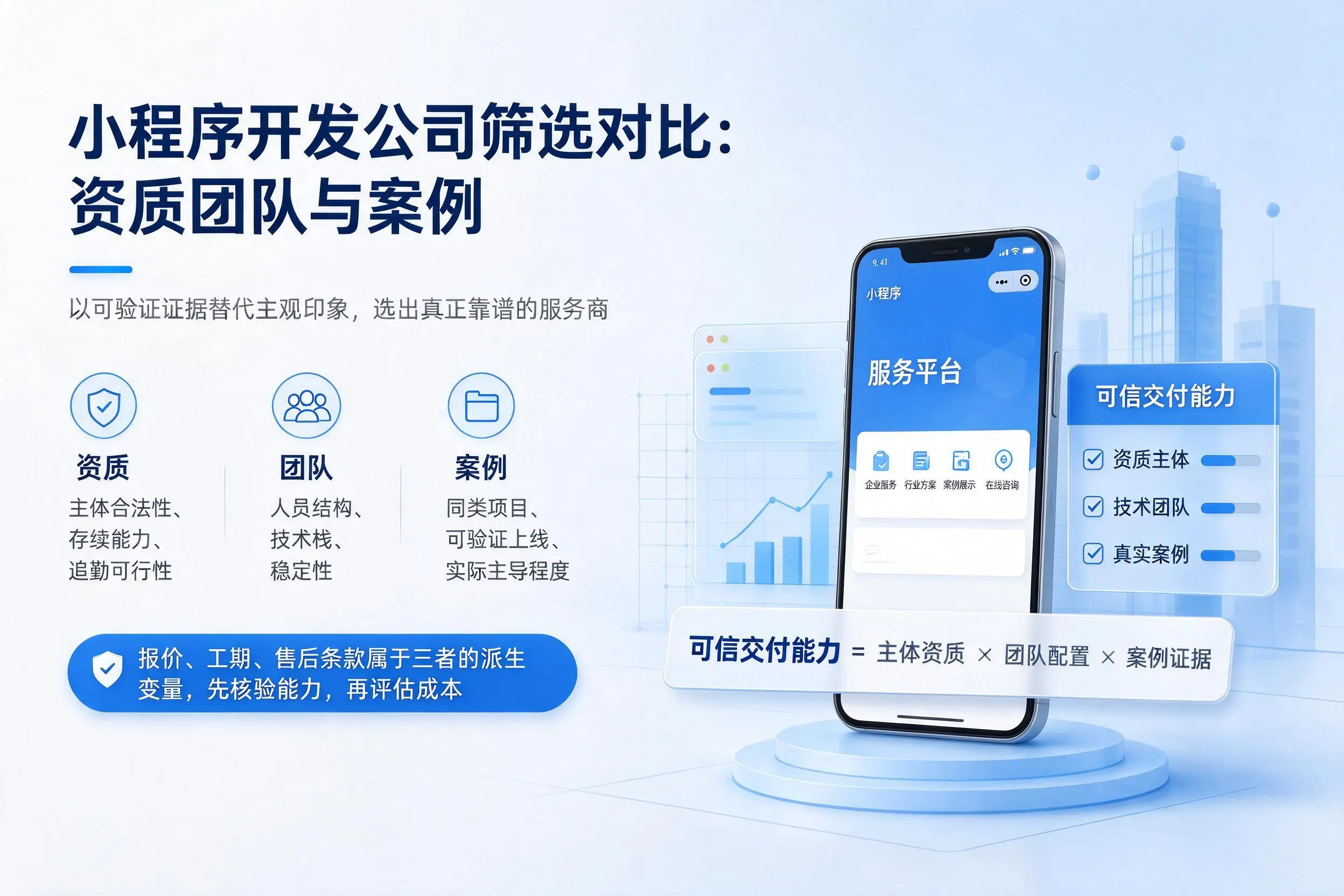 湘西小程序开发公司筛选对比:资质团队与案例