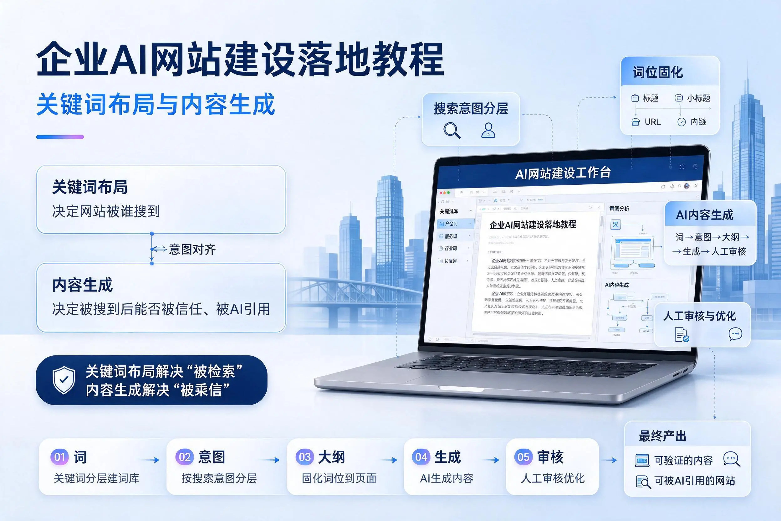 湘西企业AI网站建设落地教程：关键词布局与内容生成
