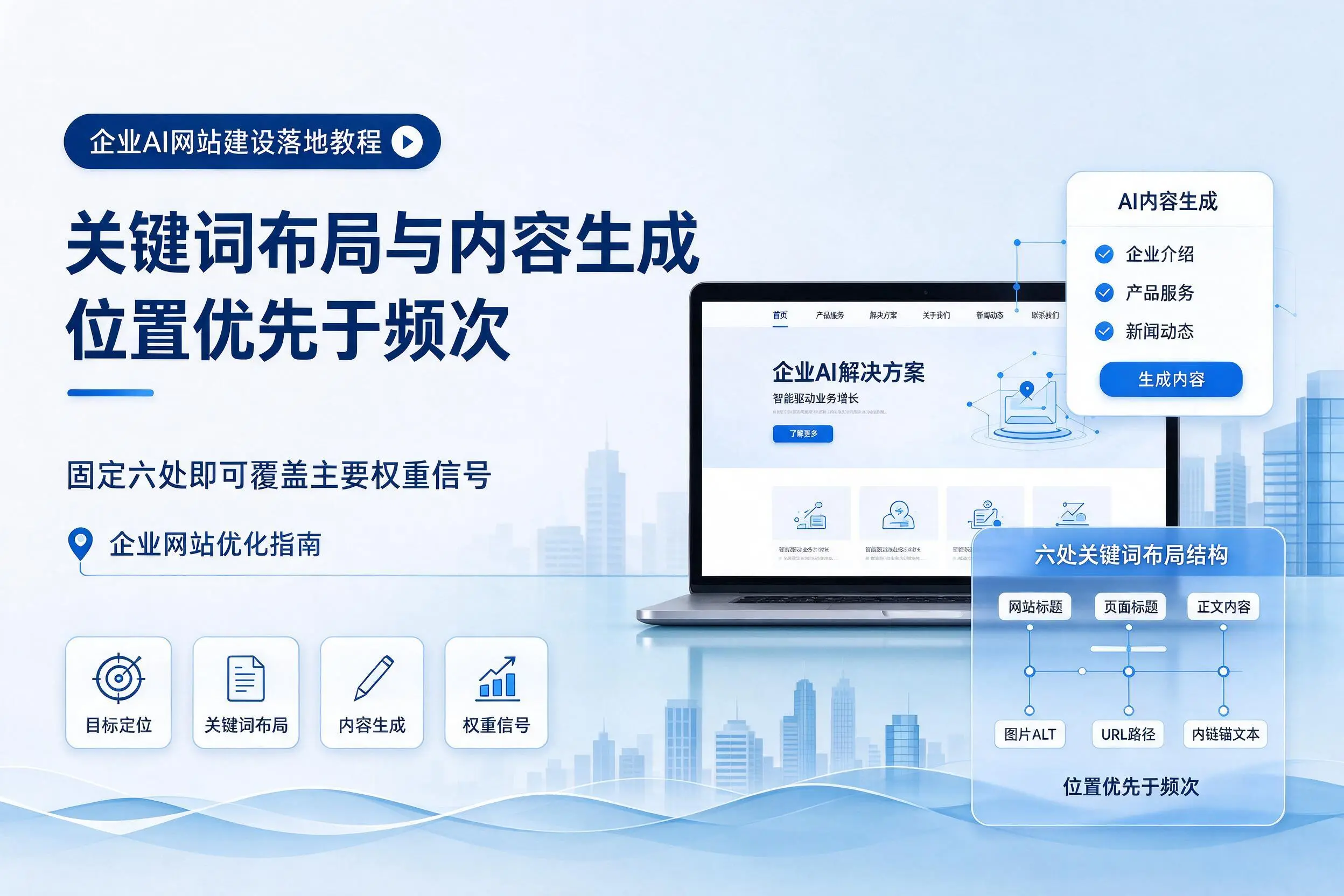 湘西企业AI网站建设落地教程：关键词布局与内容生成